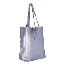 ALEXANDER HEITZShopper Leder Metallic