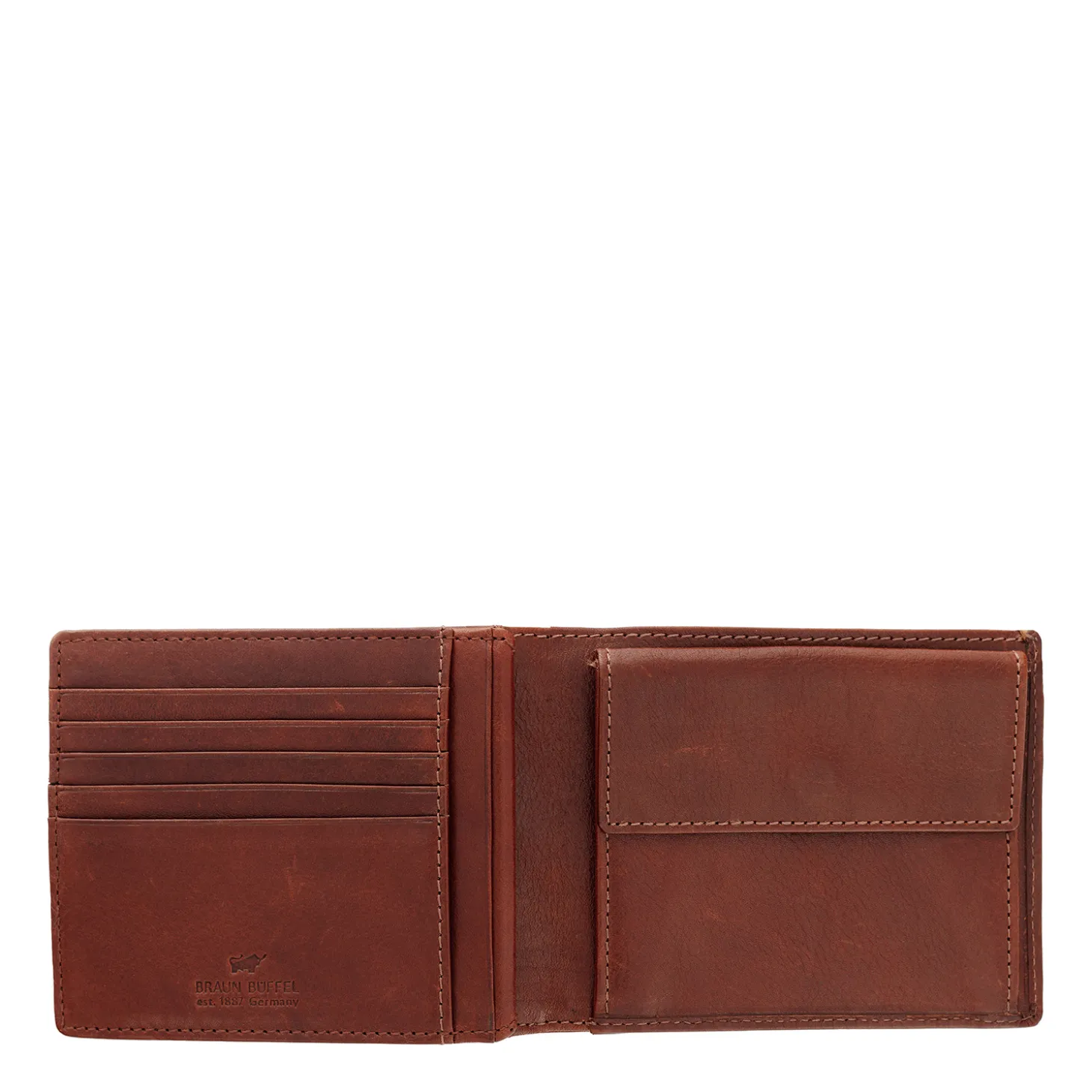 Braun BüffelAREZZO RFID Geldbörse 12CS