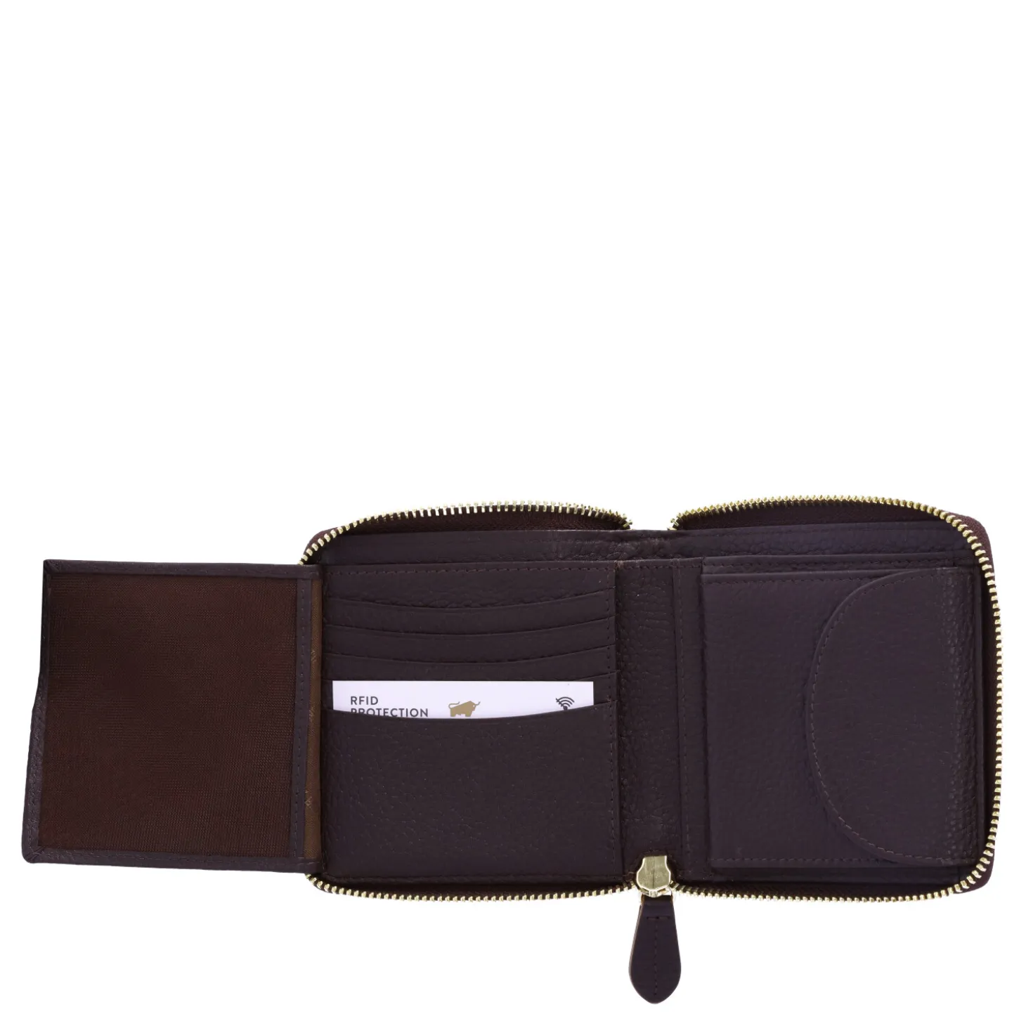 Braun BüffelELIN RFID RV-Geldbörse Carré 10CS