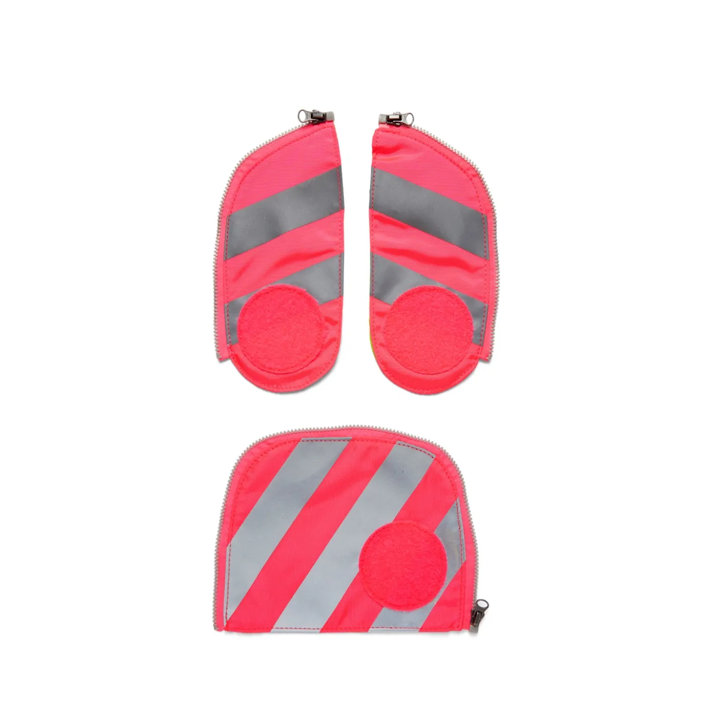 ergobagFluo Zip-Set mit Reflektorstreifen