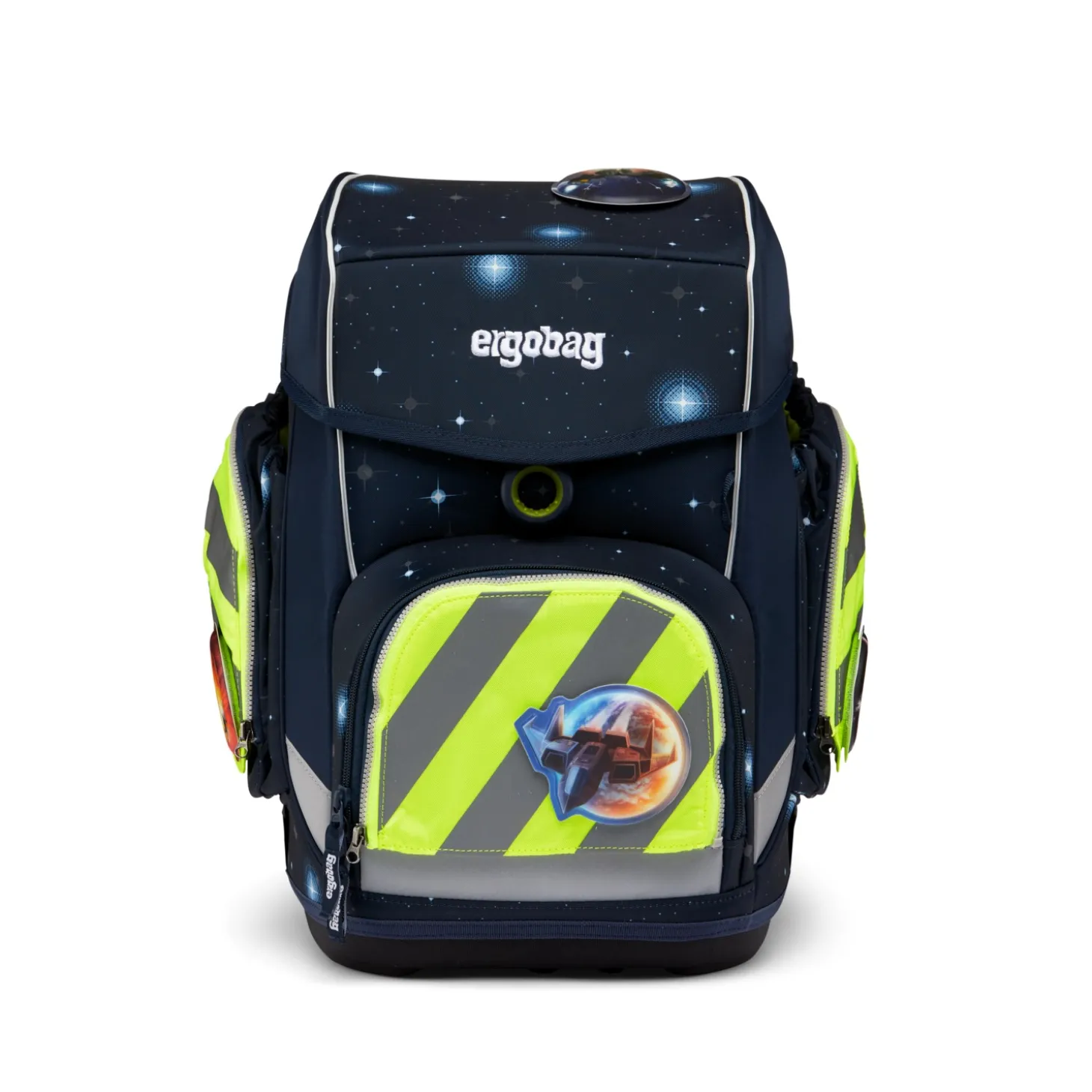 ergobagFluo Zip-Set mit Reflektorstreifen