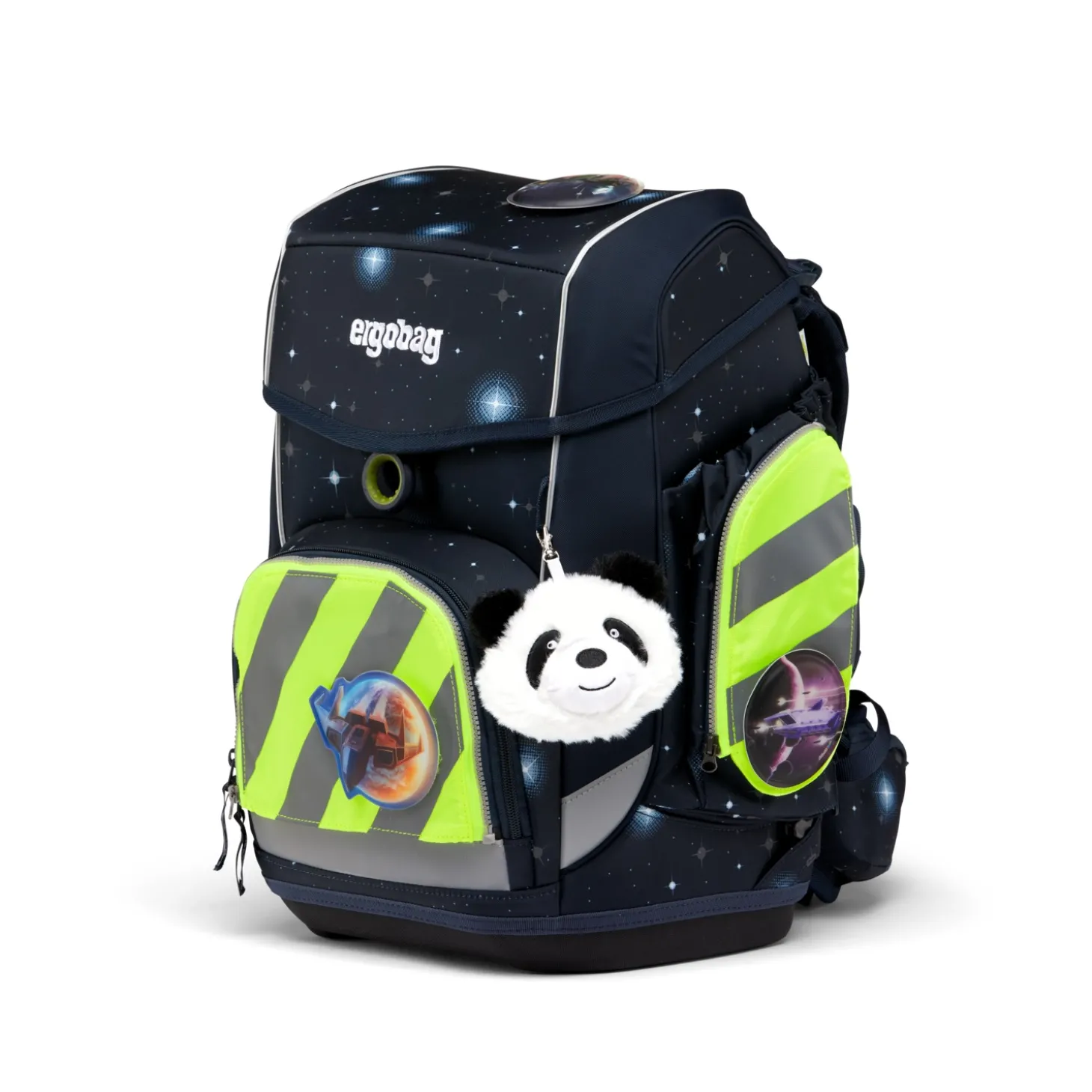 ergobagFluo Zip-Set mit Reflektorstreifen