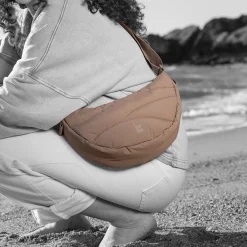 GOT BAGWavy Puffer Moon Bag