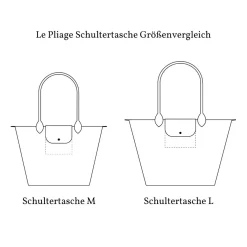 LongchampLe Pliage Green Schultertasche M