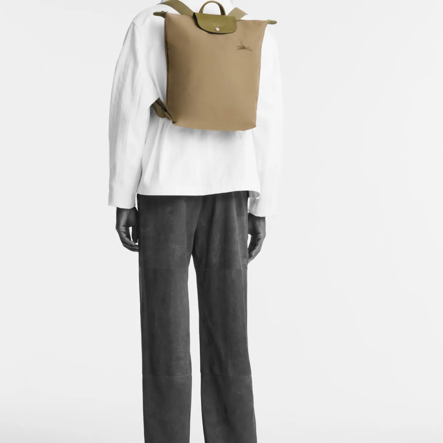 LongchampLe Pliage Green Rucksack