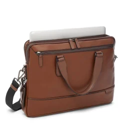 TUMITUMI HARRISON LEATHER Sycamore Slim Brief