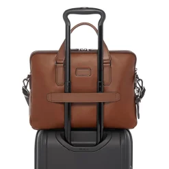 TUMITUMI HARRISON LEATHER Sycamore Slim Brief